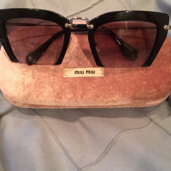 Miu Miu Gradient Sunglasses - Picture 1 of 5